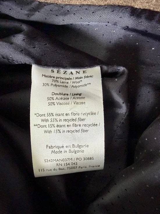 Sezane Clyde Coat - Picture 4 of 4